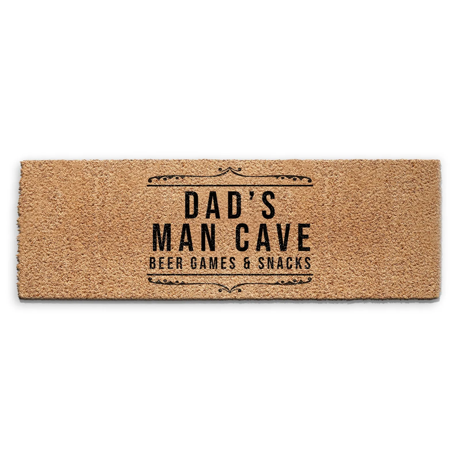 Coir Doormat - Dad's Man Cave