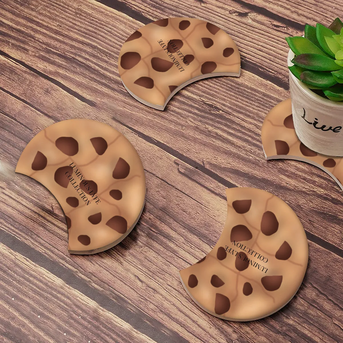 Cookie Bite Coaster Set OF 4