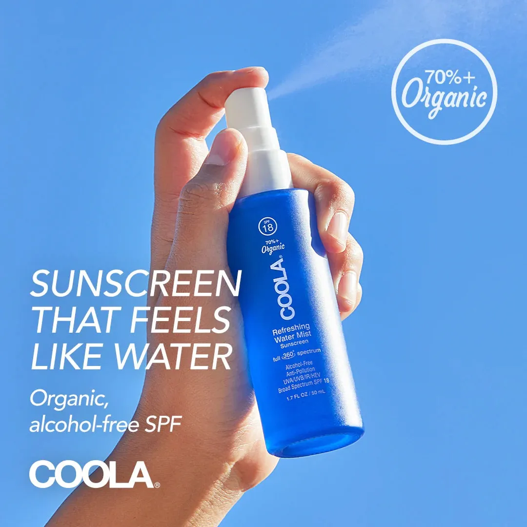 Coola Refreshing Water Mist - Full Size and Travel Size