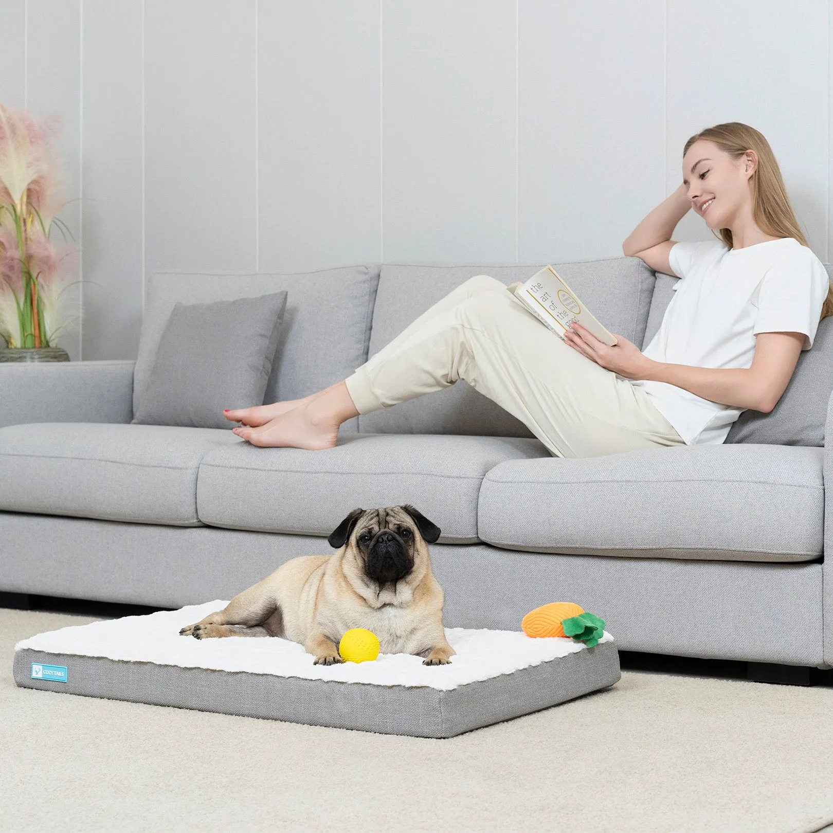 CT003  3D Sea Wave Pet Bed Mattress
