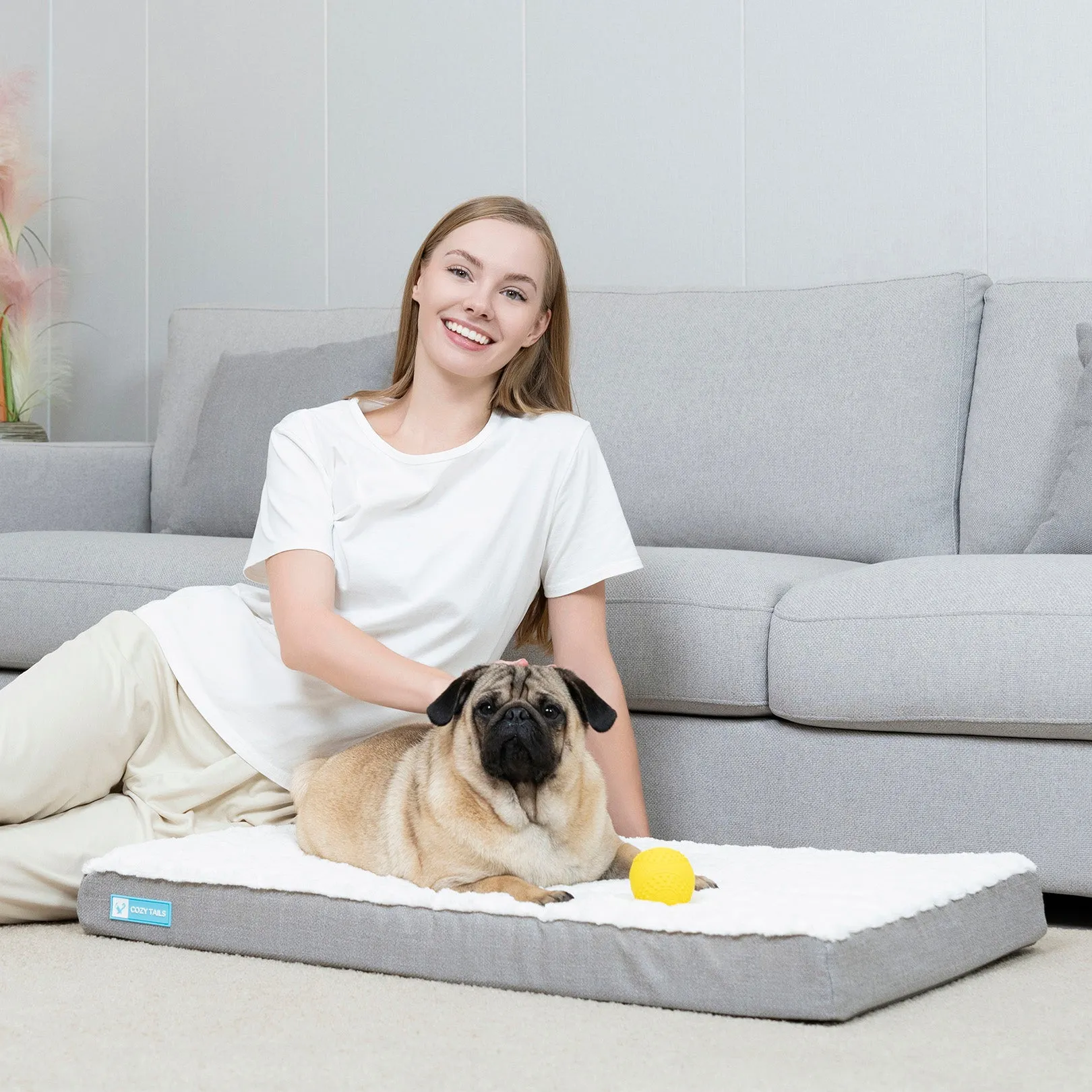 CT003  3D Sea Wave Pet Bed Mattress