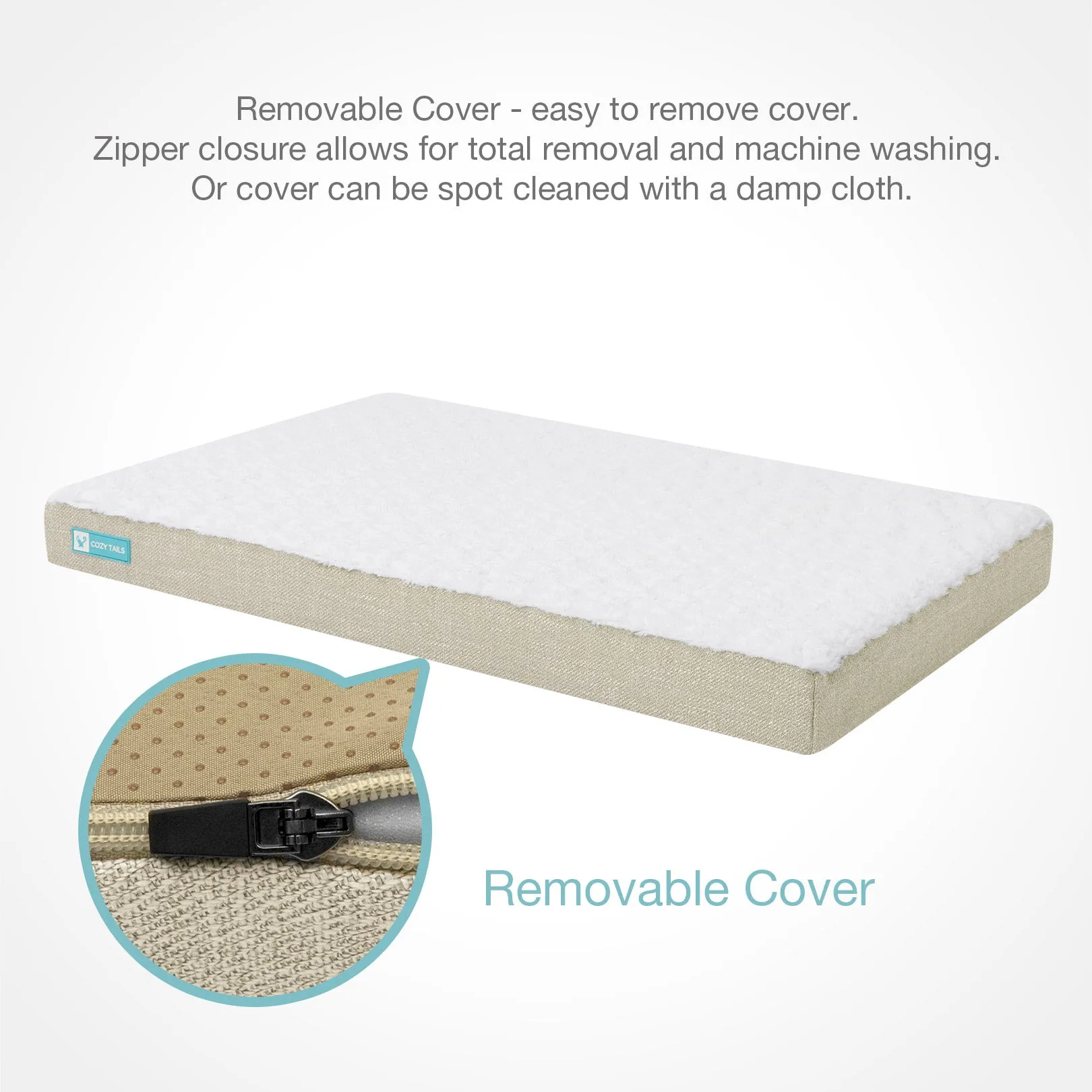 CT003  3D Sea Wave Pet Bed Mattress