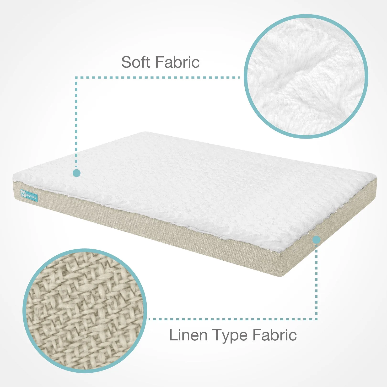 CT003  3D Sea Wave Pet Bed Mattress