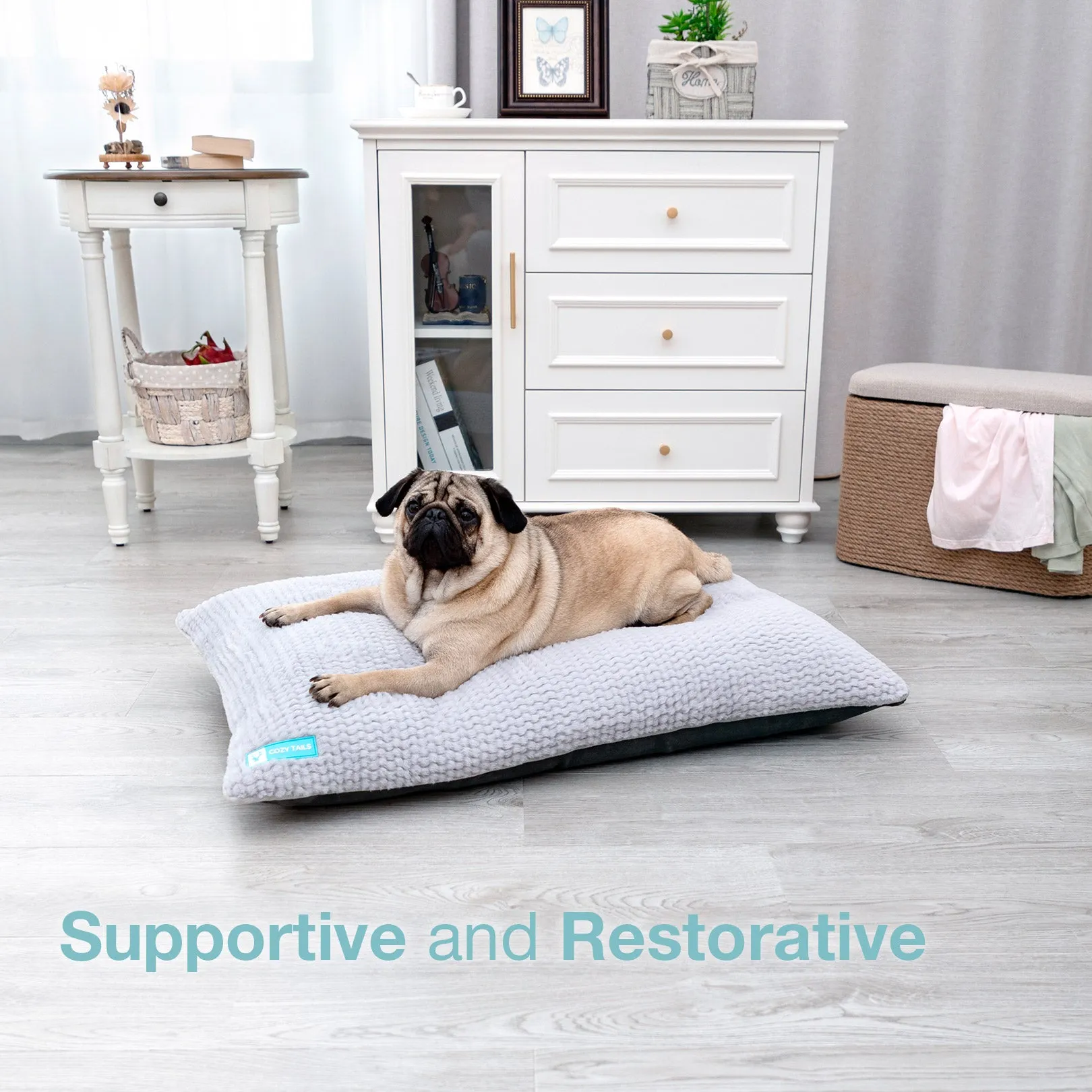 CT007  Double Side Reversible Comfy Pet Bed