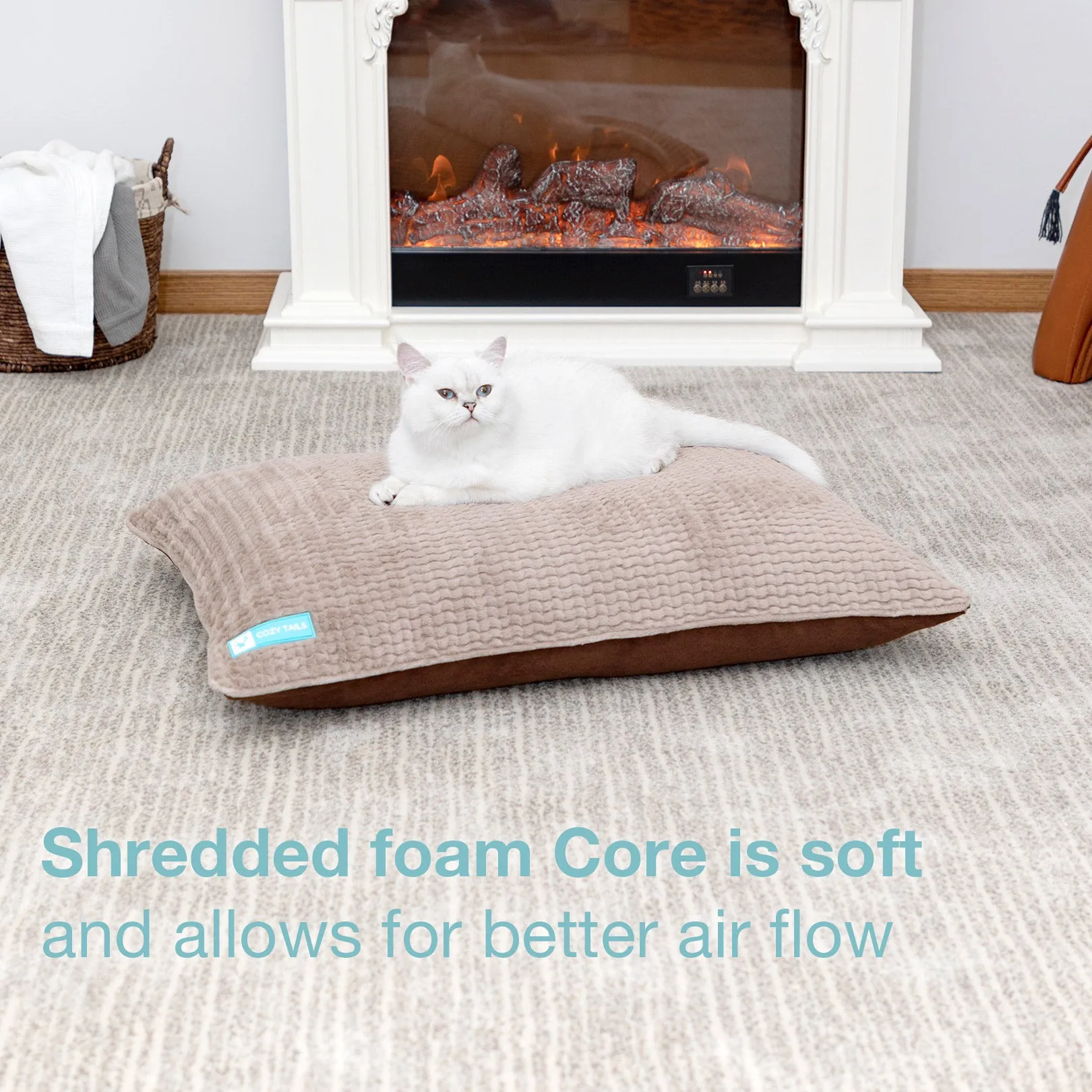 CT007  Double Side Reversible Comfy Pet Bed