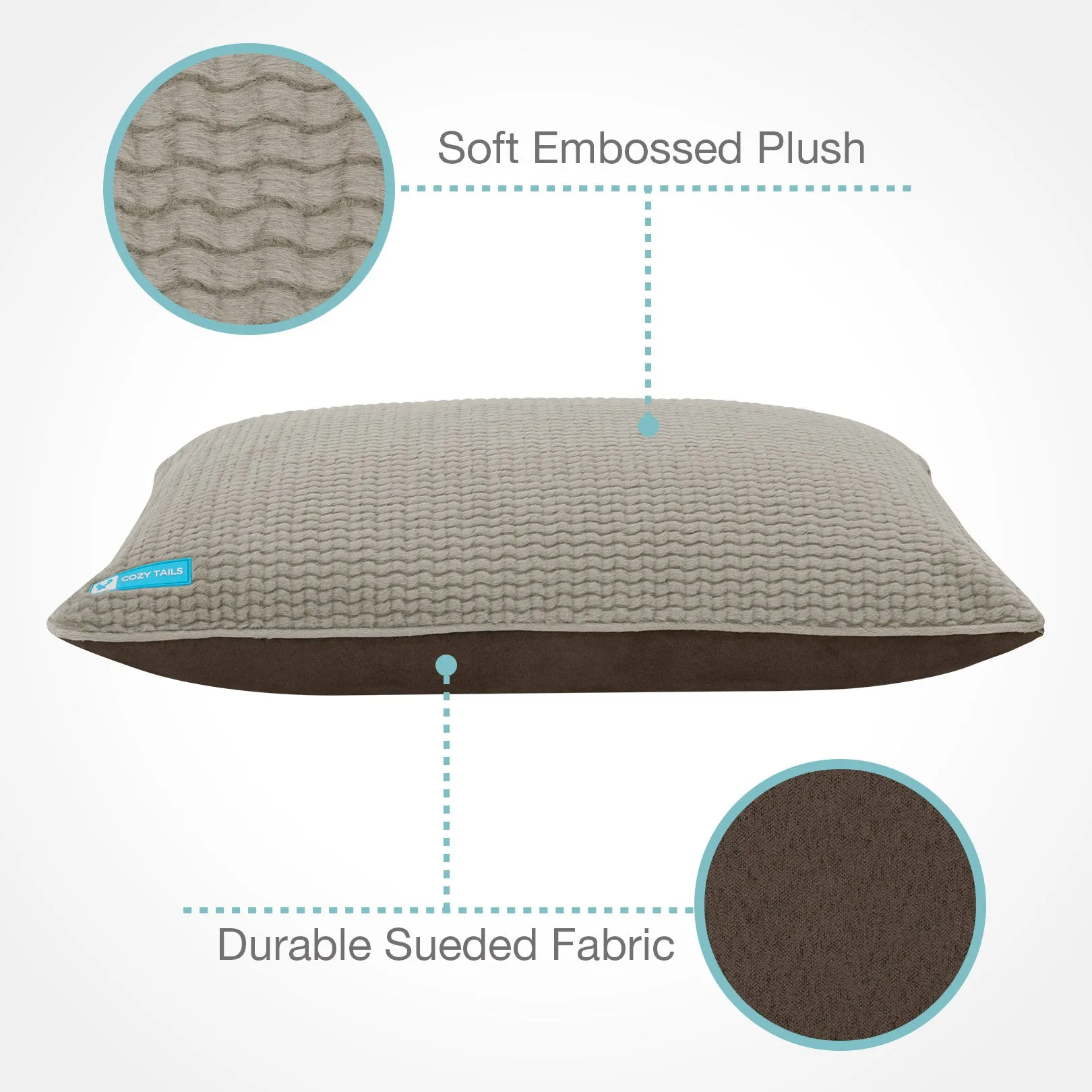 CT007  Double Side Reversible Comfy Pet Bed