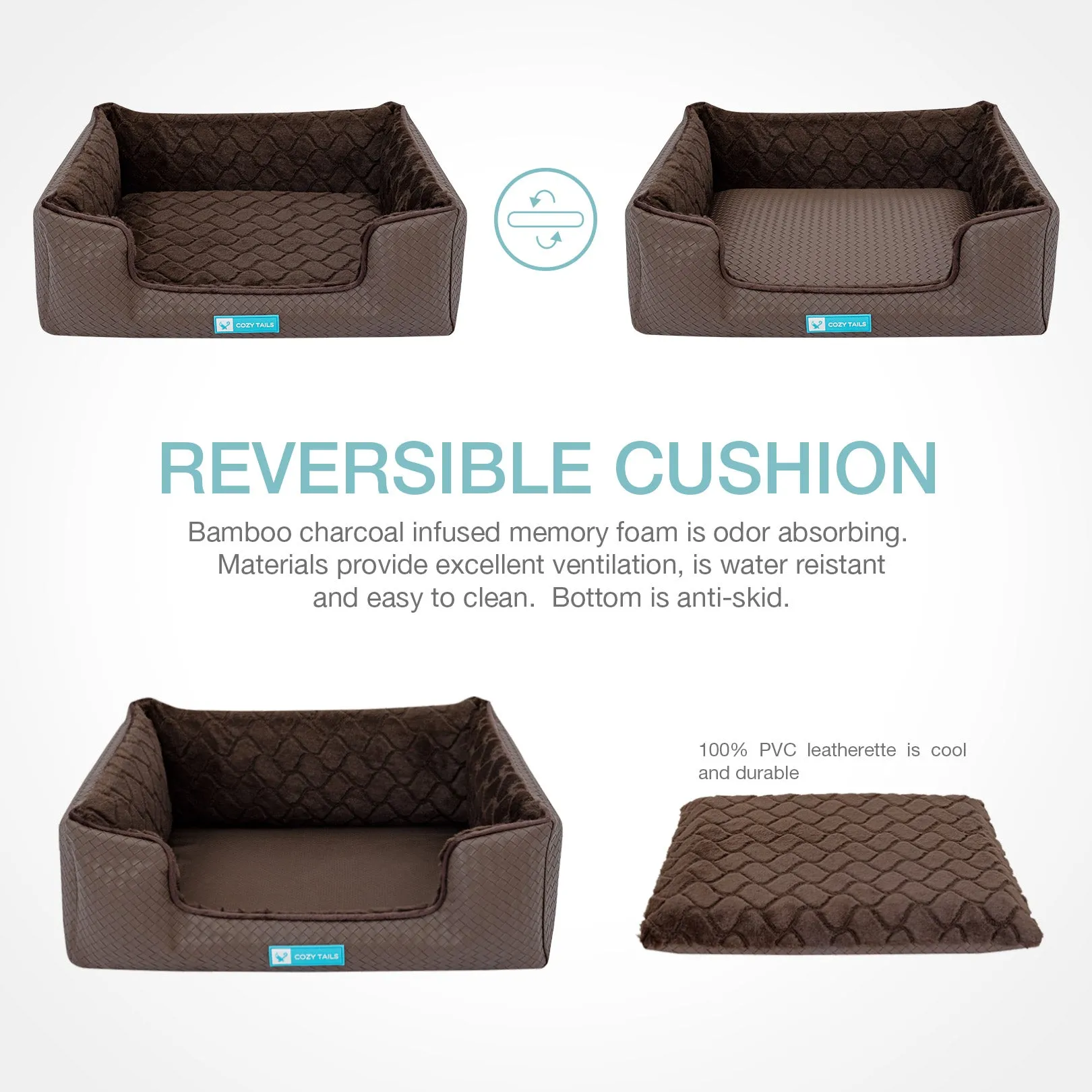 CT013  Memory Foam Pet Bed