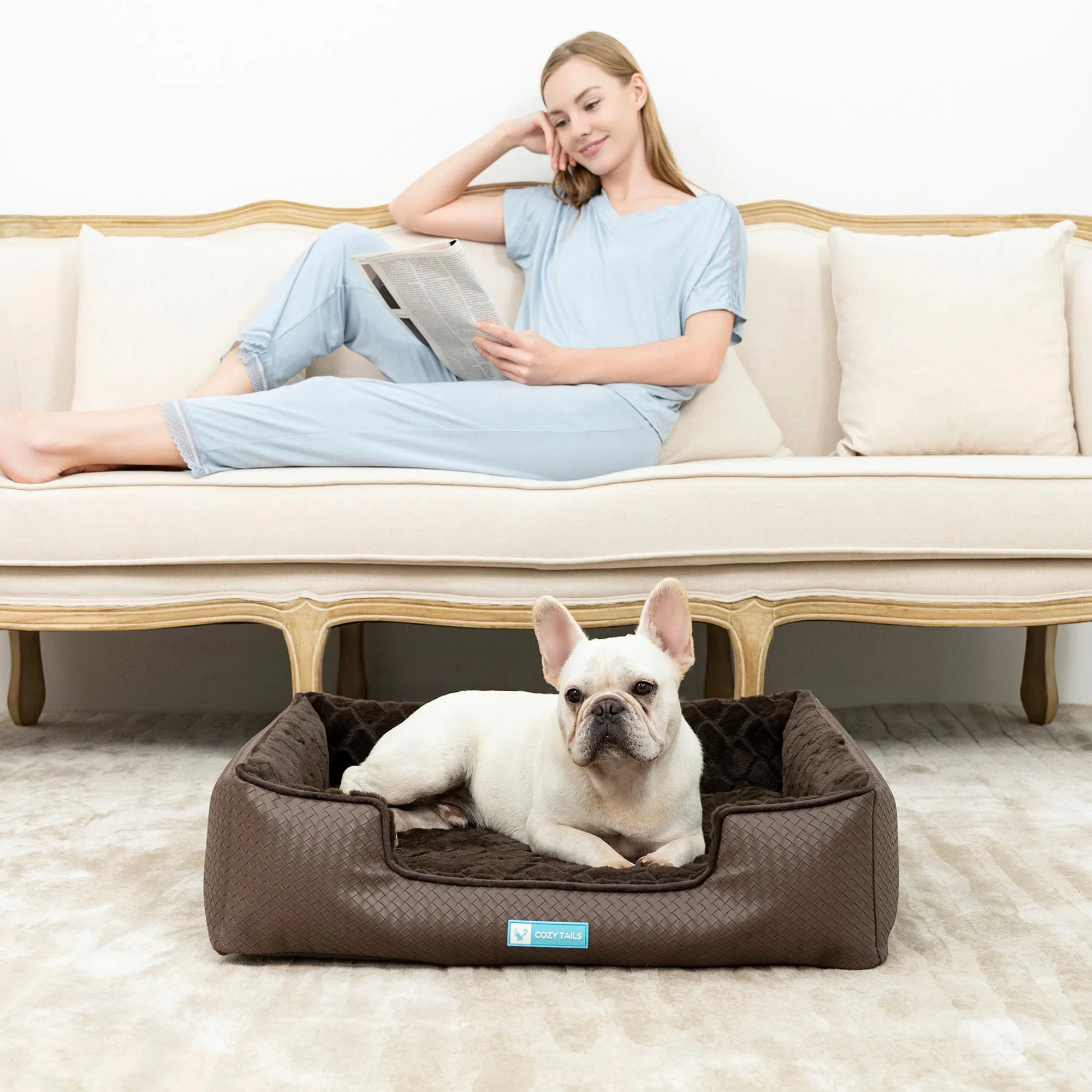 CT013  Memory Foam Pet Bed