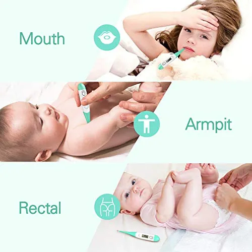 Digital Instant Read Thermometer, Adoric Life Waterproof Thermometer