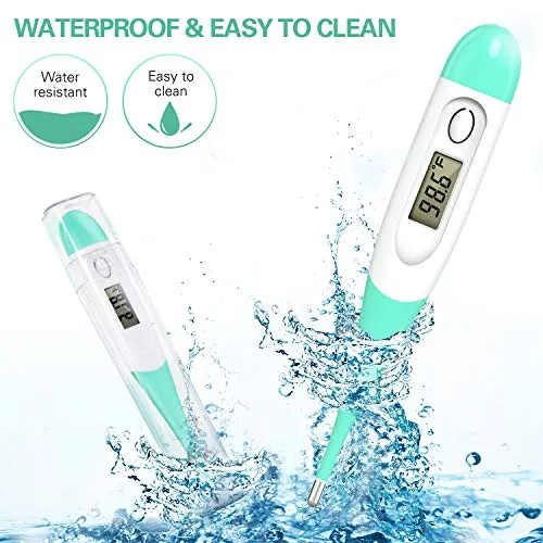 Digital Instant Read Thermometer, Adoric Life Waterproof Thermometer