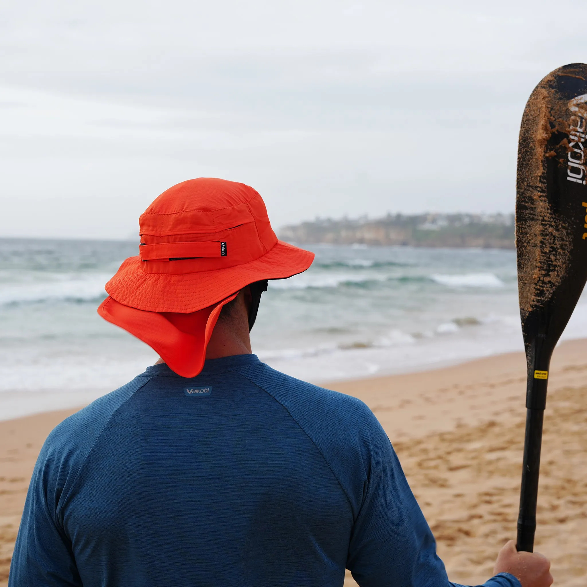 Downwind Surf Hat - Fluro Orange