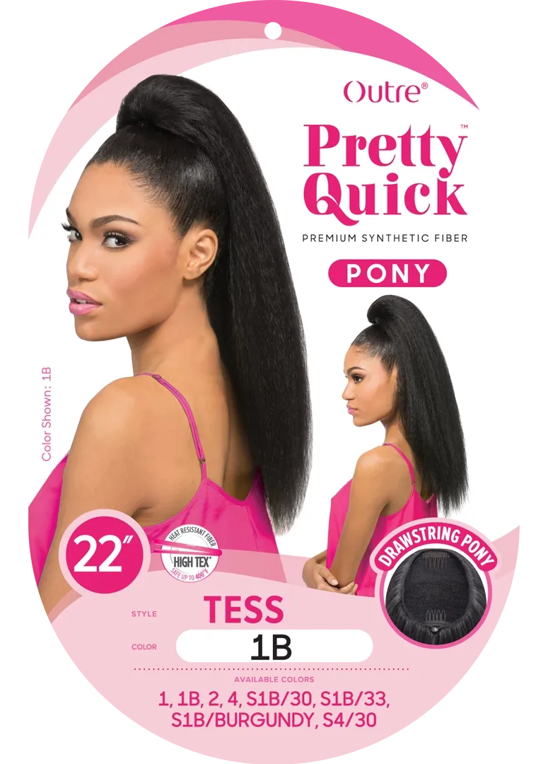 Drawstring Ponytail Tess