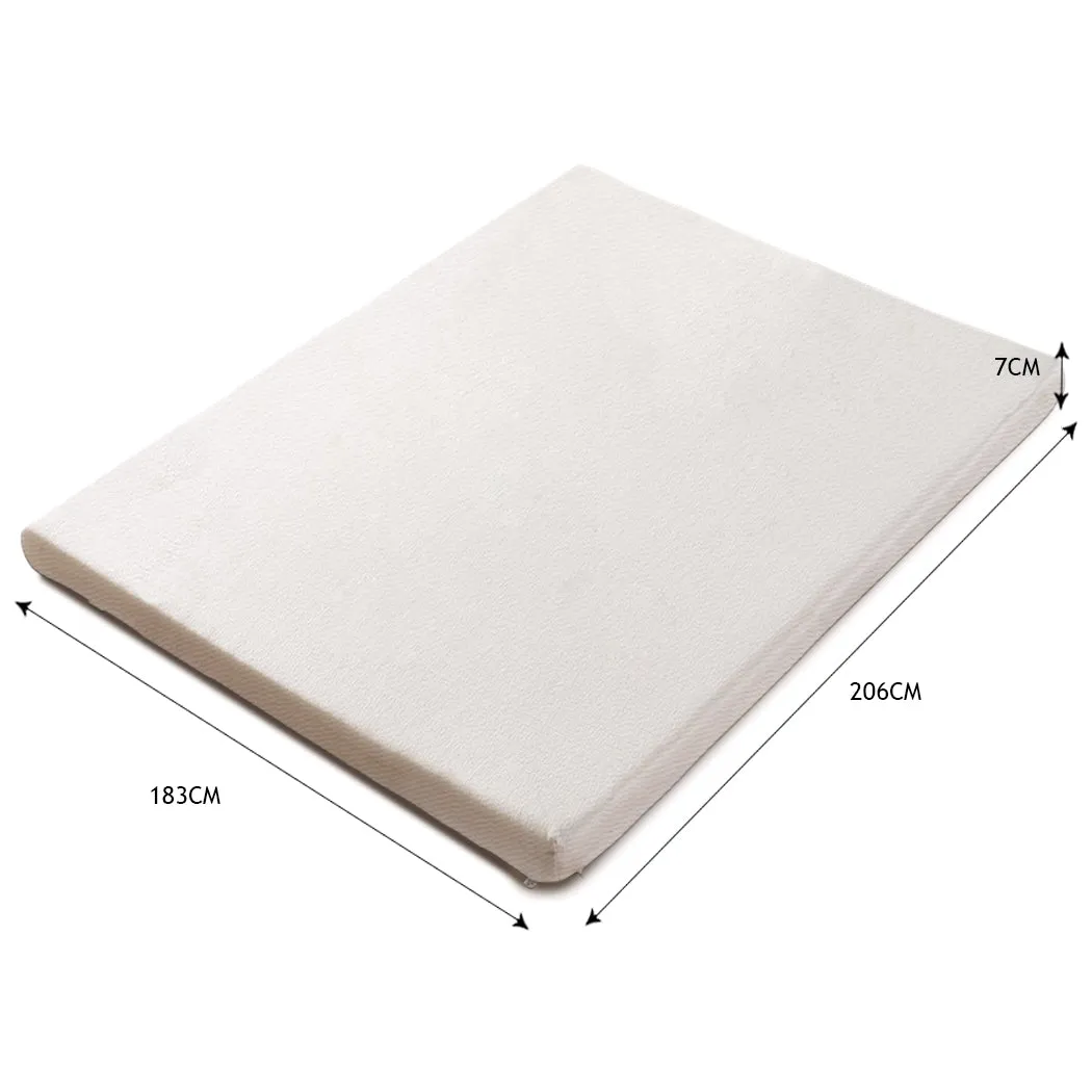 DreamZ 7cm Memory Foam Bed Mattress King