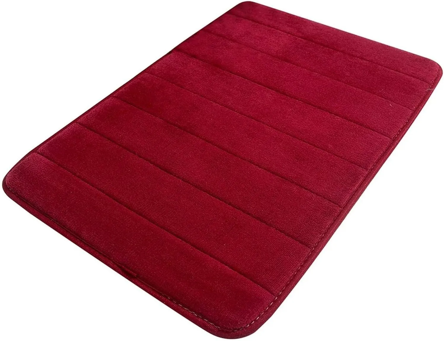 Drimat Memory Foam Bath Mat Red