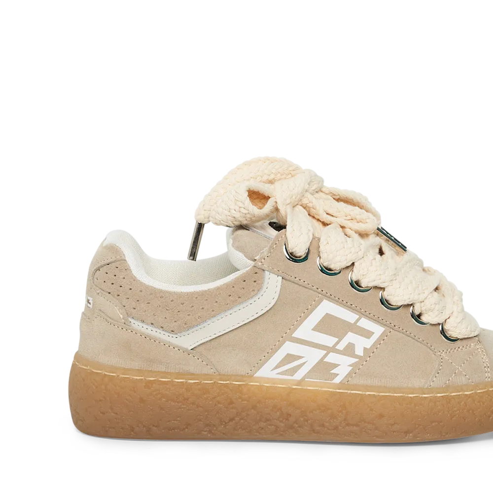 DUDE – Beige Suede
