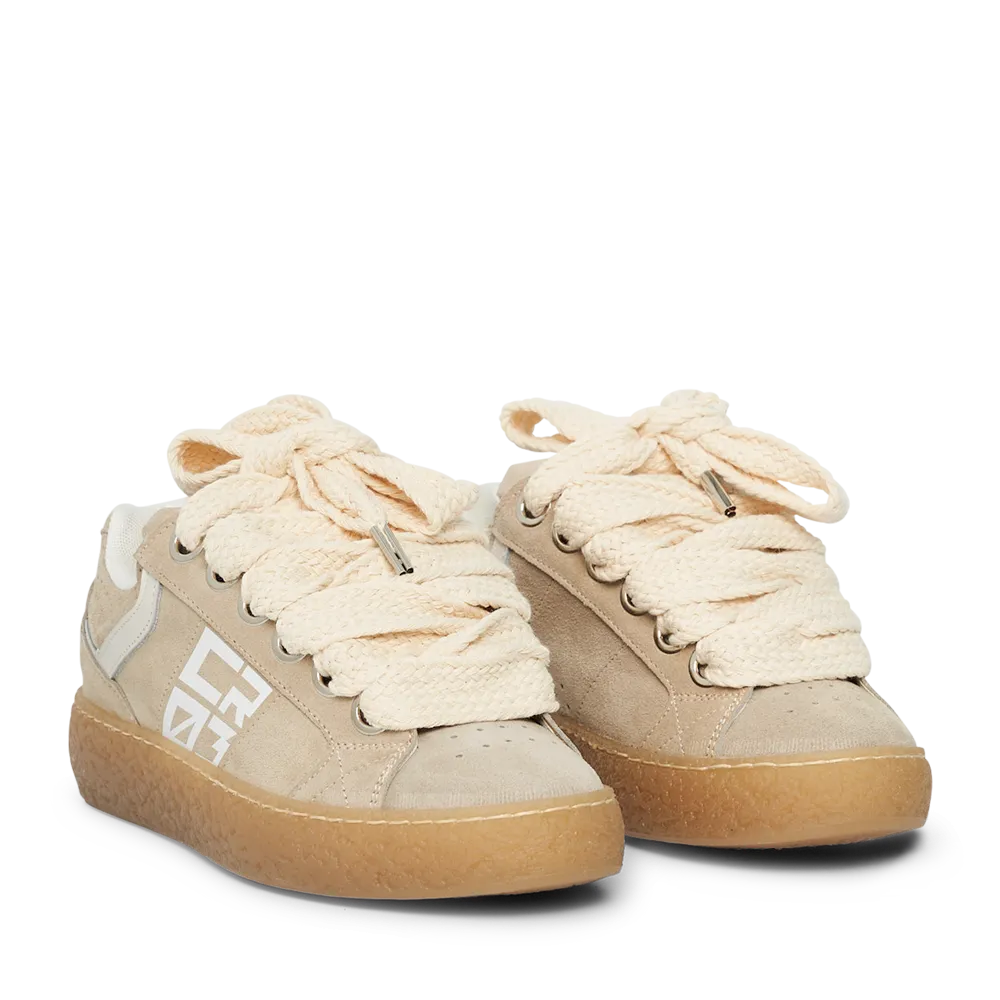 DUDE – Beige Suede