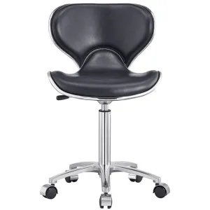 Esperto Stool - BLACK / 16.5" - 23.75" Adjustable Seat Height by DIR Salon Furniture