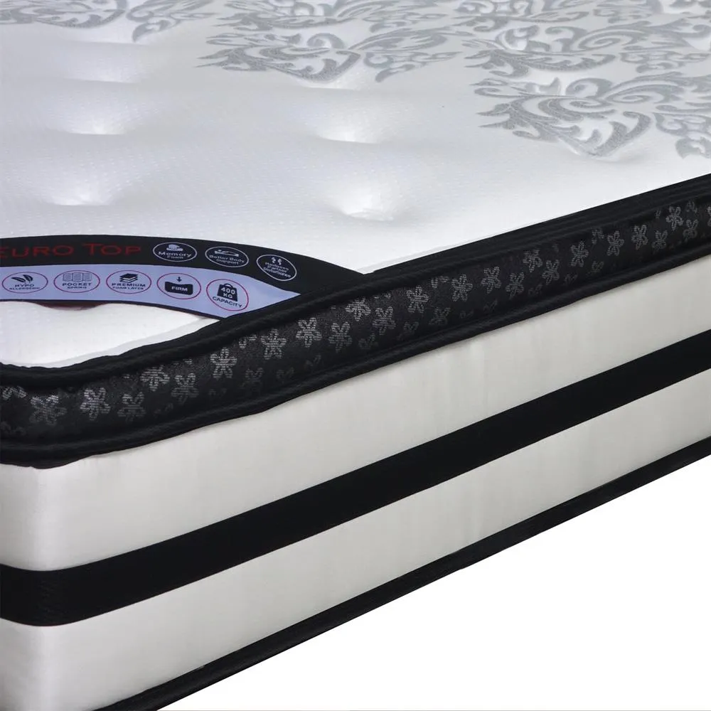 Euro Top Memory Foam Non-woven Pocket Spring Mattress