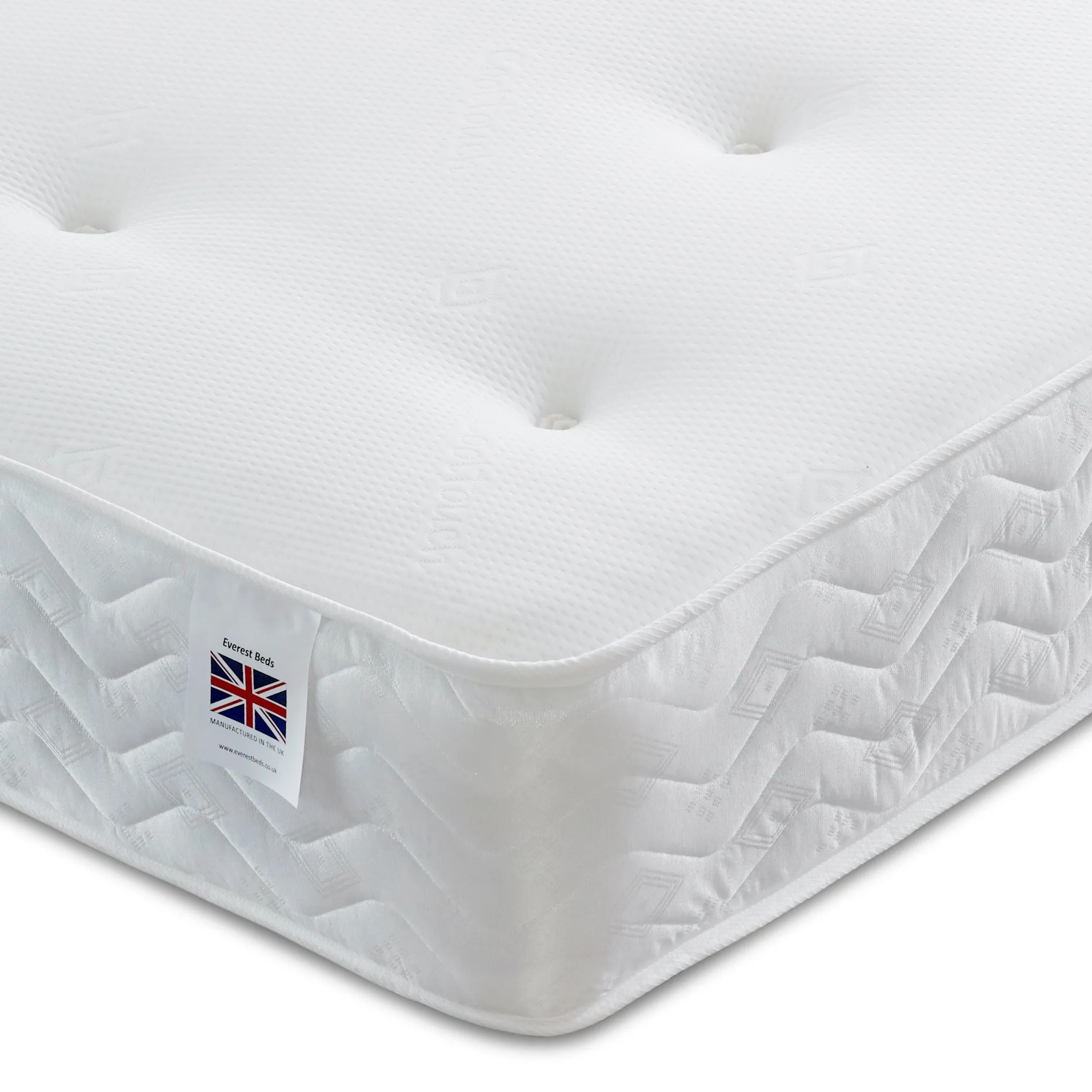 Everest Four Seasons Open Coil Memory Spring Mattress Medium Firm