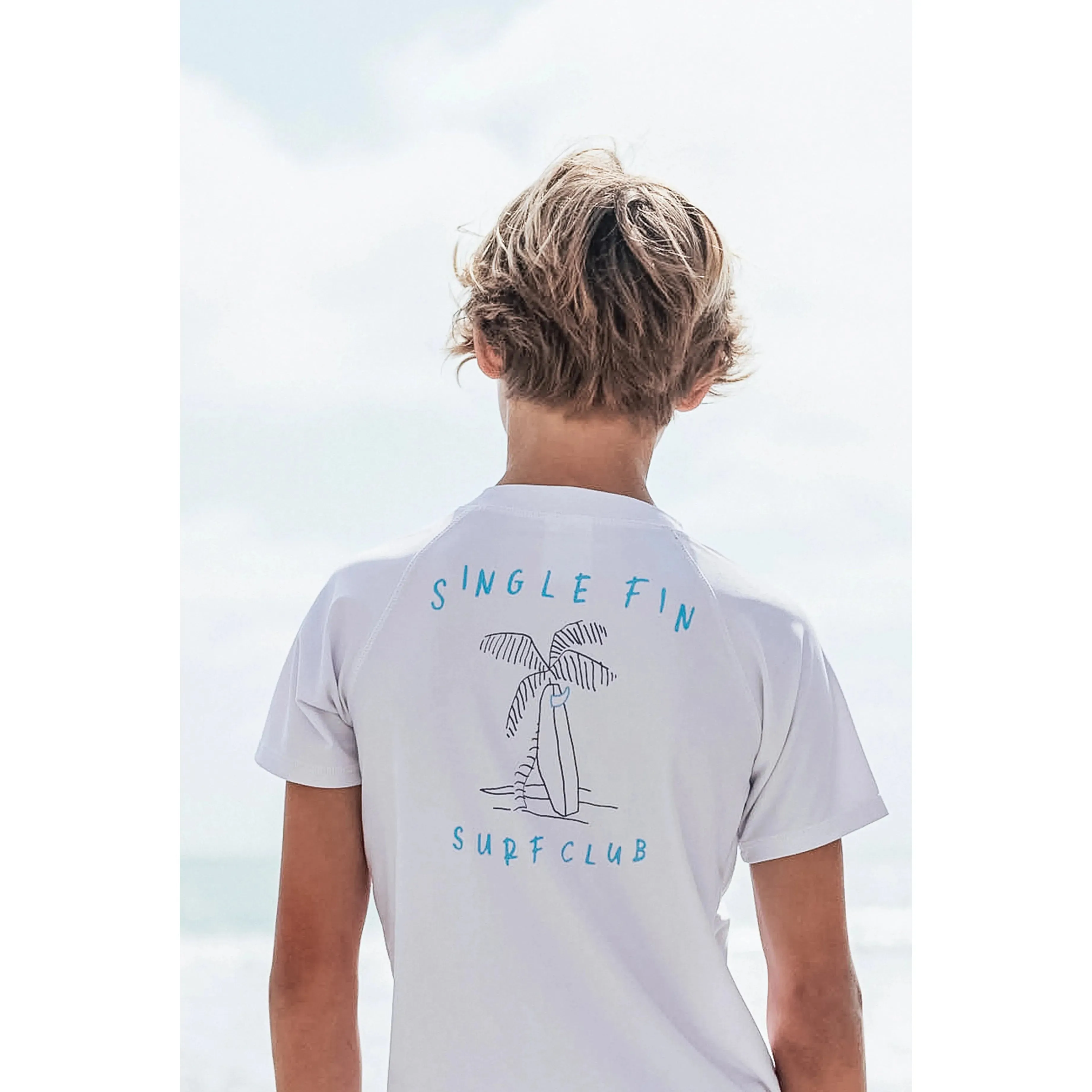 Feather 4 Arrow Single Fin S/S Rashtop