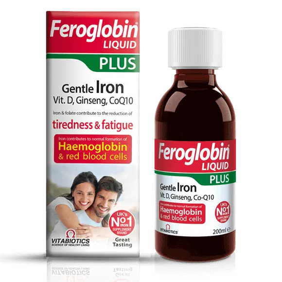 Feroglobin Plus Iron liquid 200mg