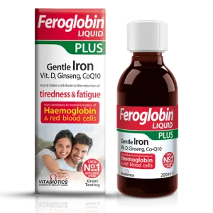 Feroglobin Plus Iron liquid 200mg