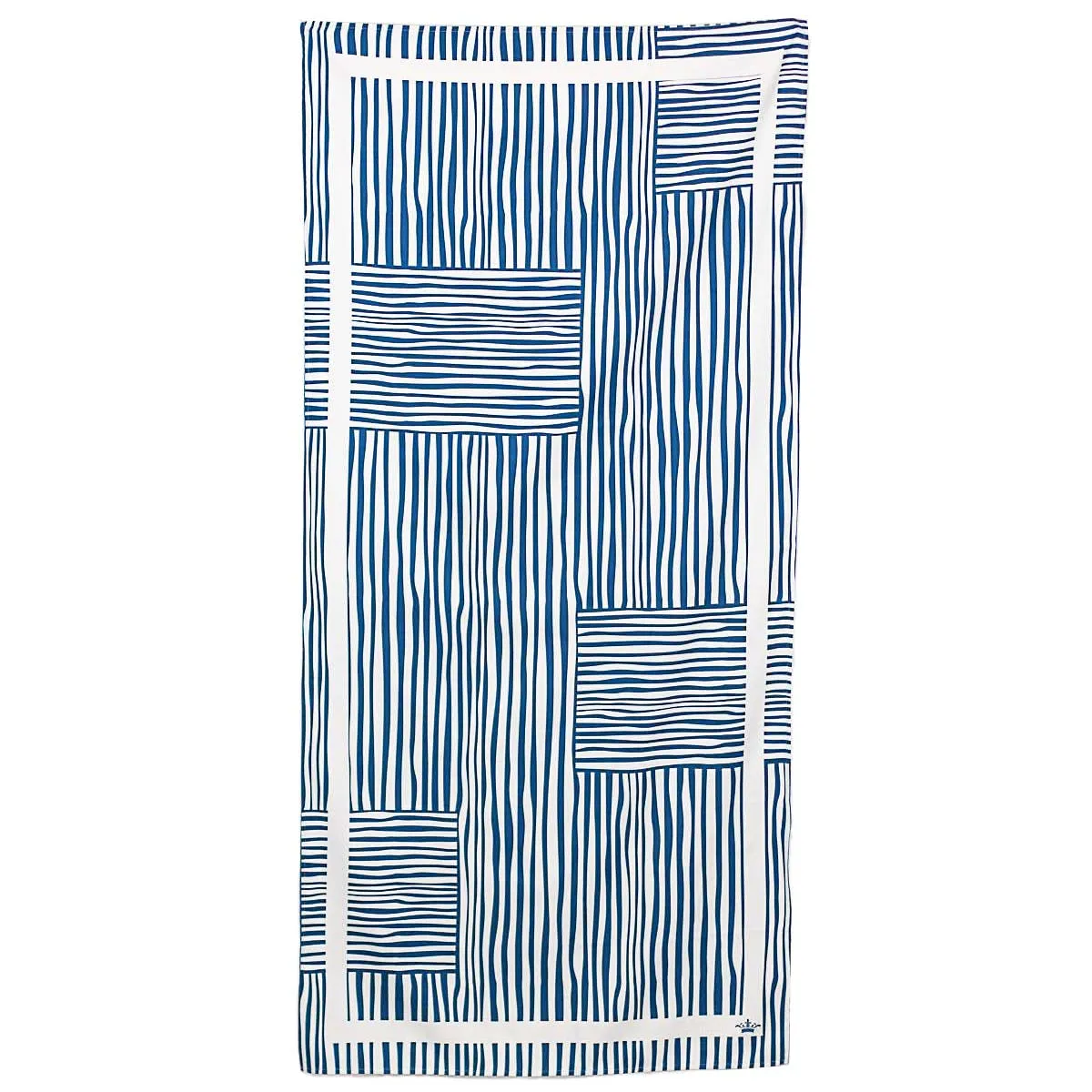 Fiji Stripe Beach Towel - Royal/White