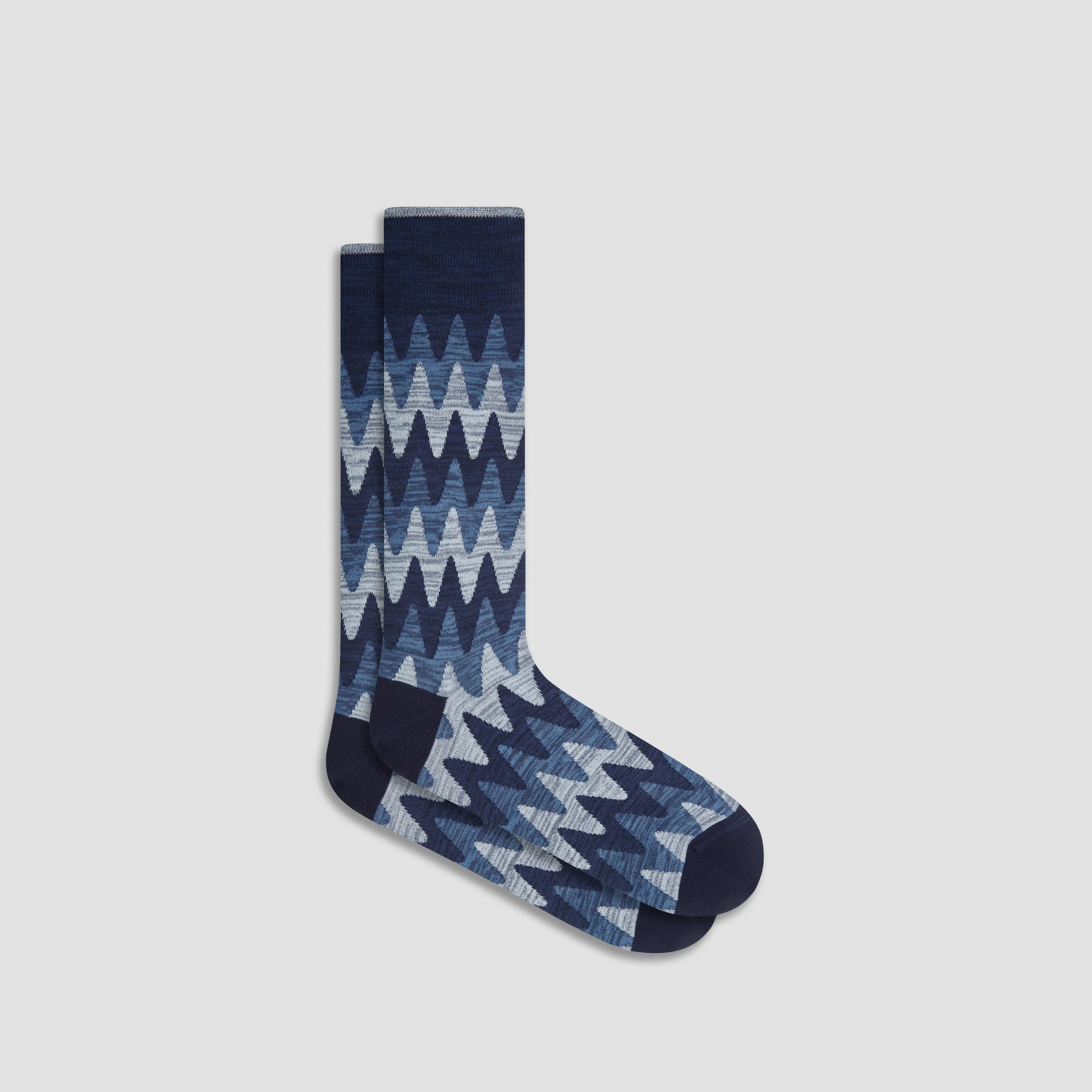 Flame Stripe Mid-Calf Socks