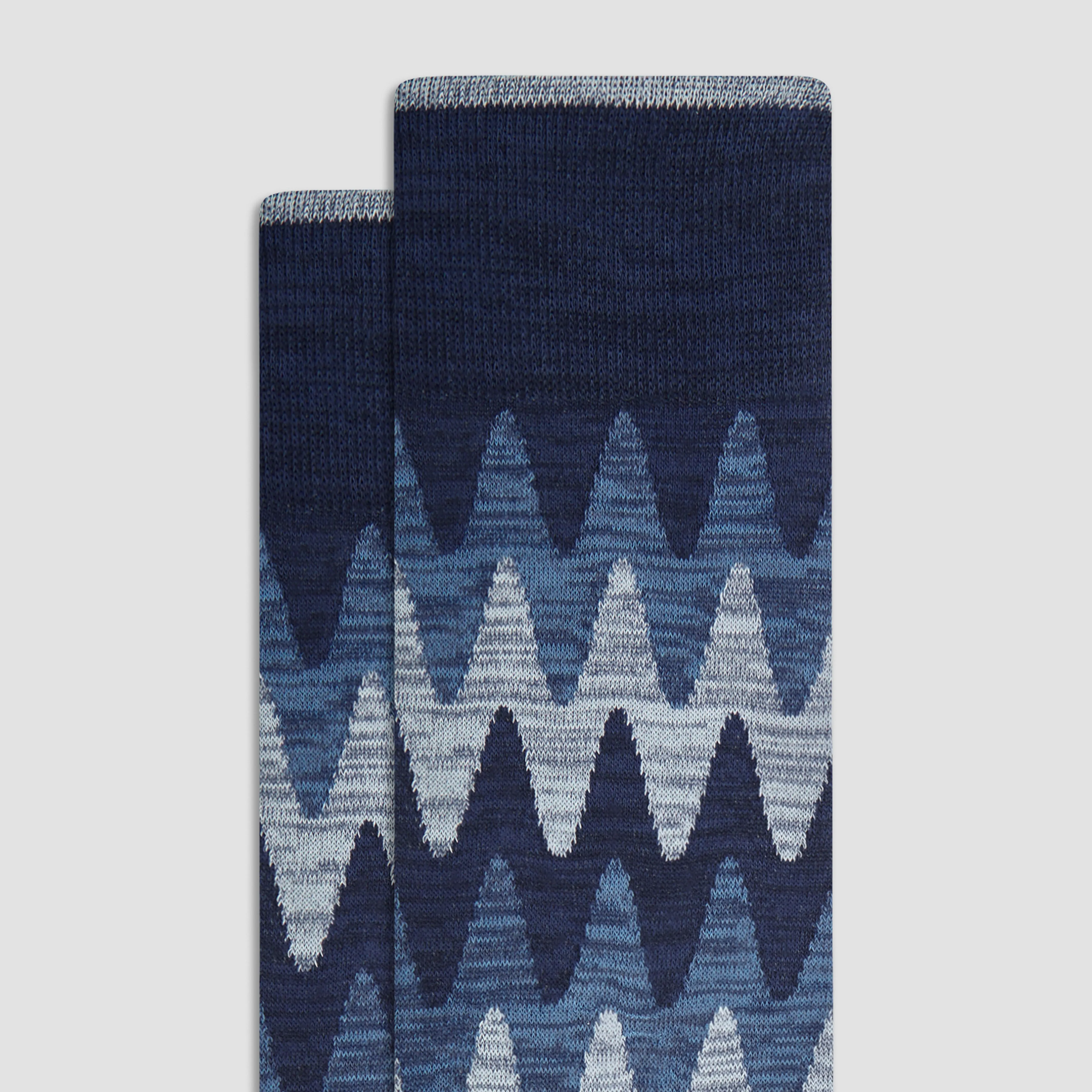 Flame Stripe Mid-Calf Socks