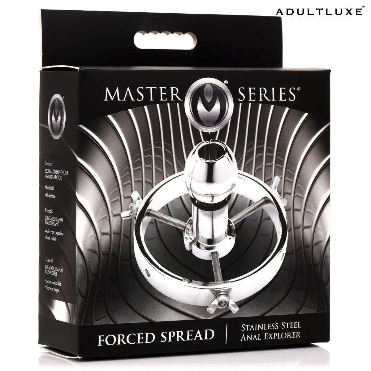 Forced Spread Stainless Steel Anal Explorer