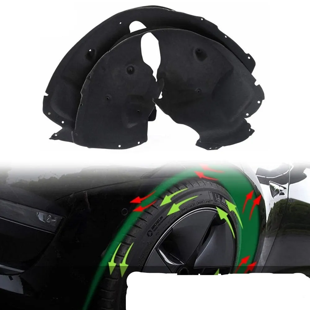 Front Wheel Sound Deadening Mats