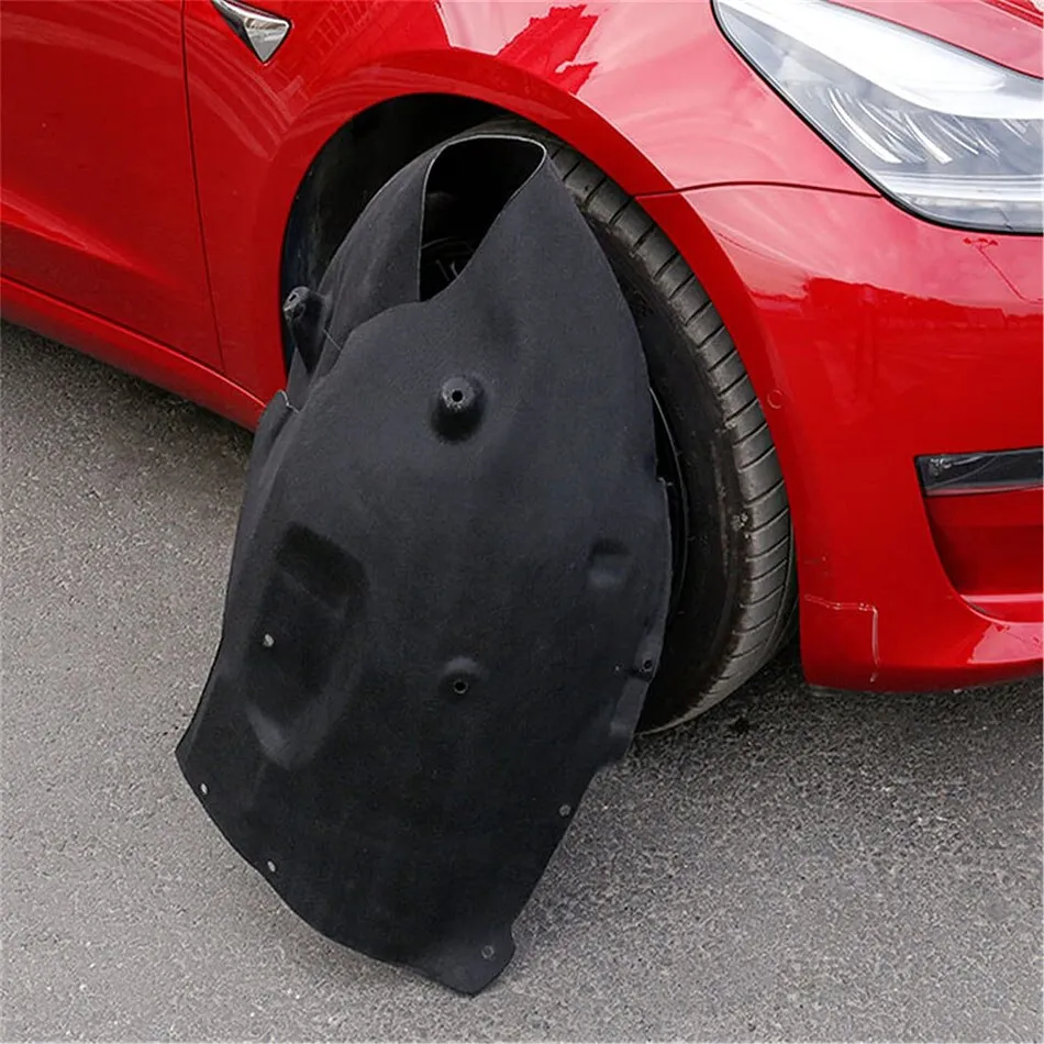 Front Wheel Sound Deadening Mats