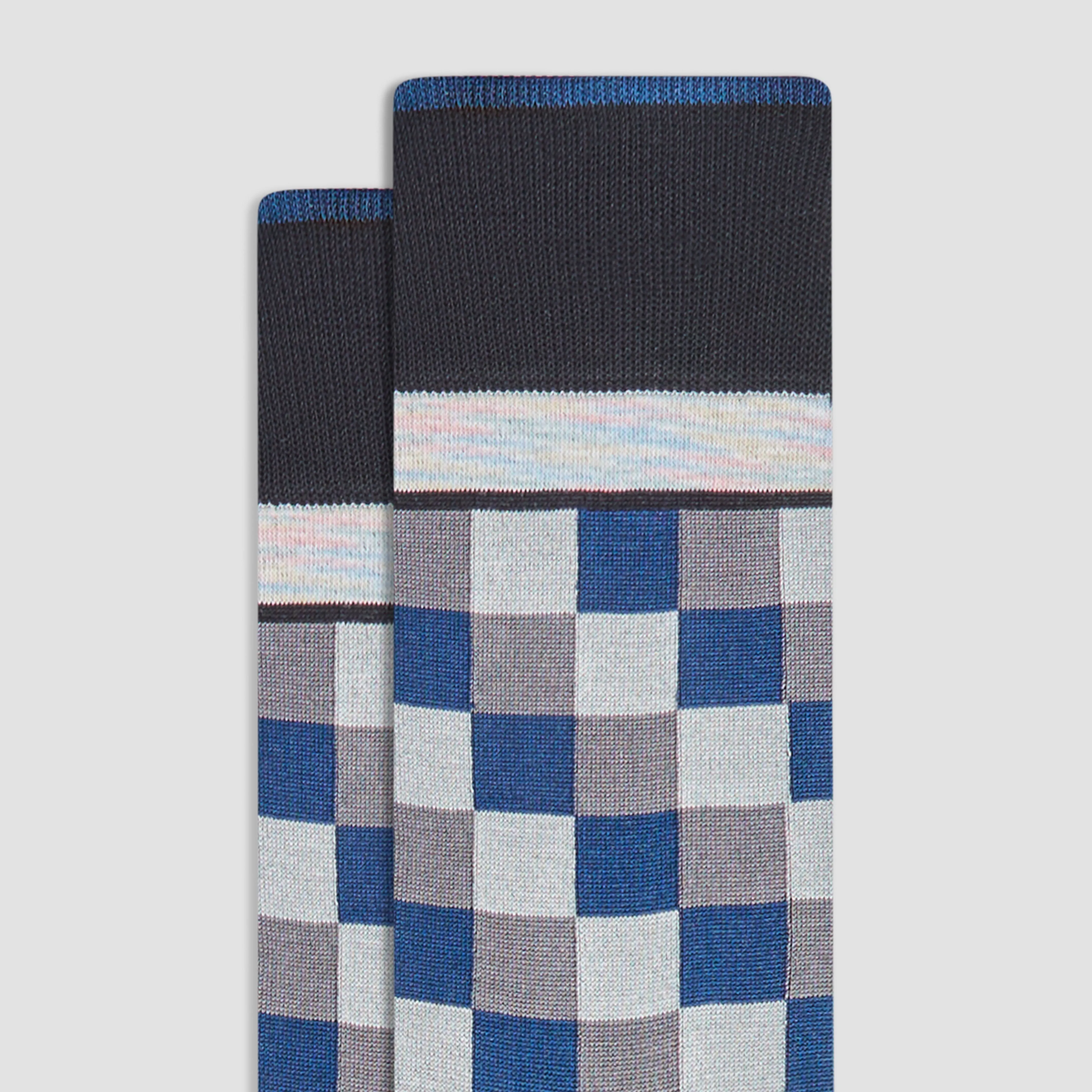 Geometric Mid-Calf Socks