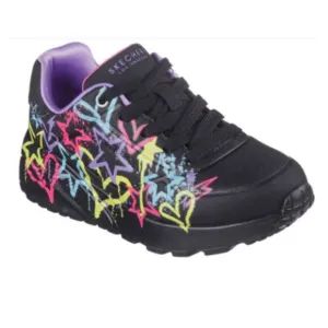 Girl's Sketchers Uno Lite - My Drip Size 3
