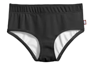 Girls UPF 50  Lined High-Waisted Swim Briefs | Black