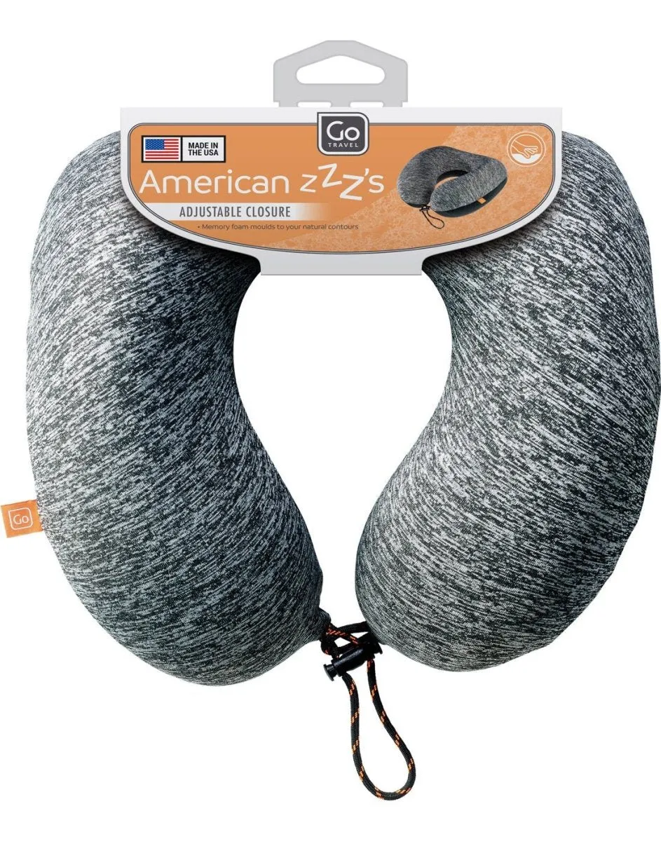 Go Travel American ZZZs Neck Pillow - ONLINE ONLY