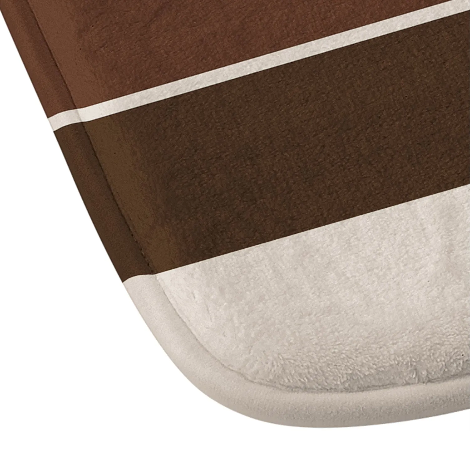 GOLDEN SPRING STRIPES MEMORY FOAM BATH MAT