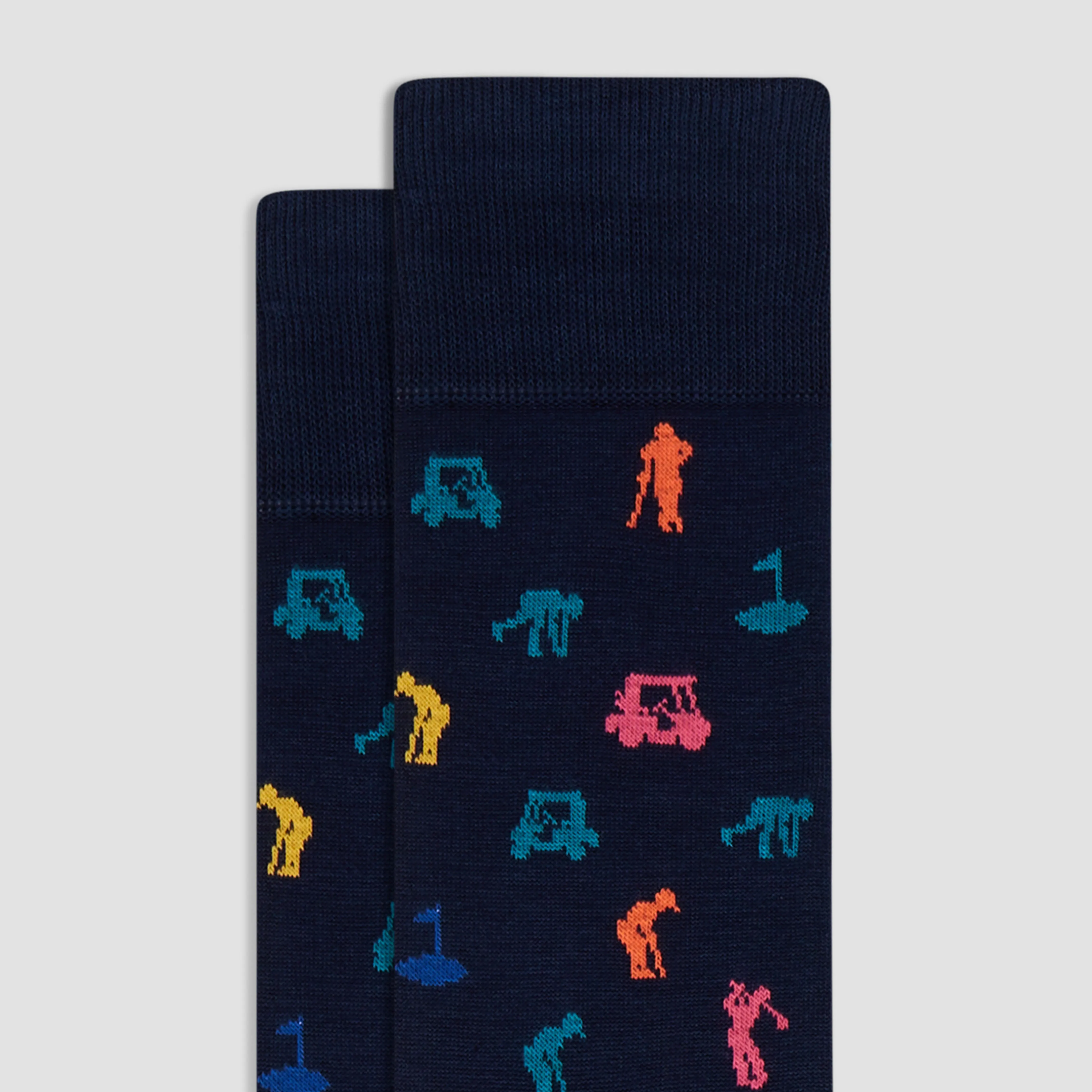 Golf Course Mid-Calf Socks