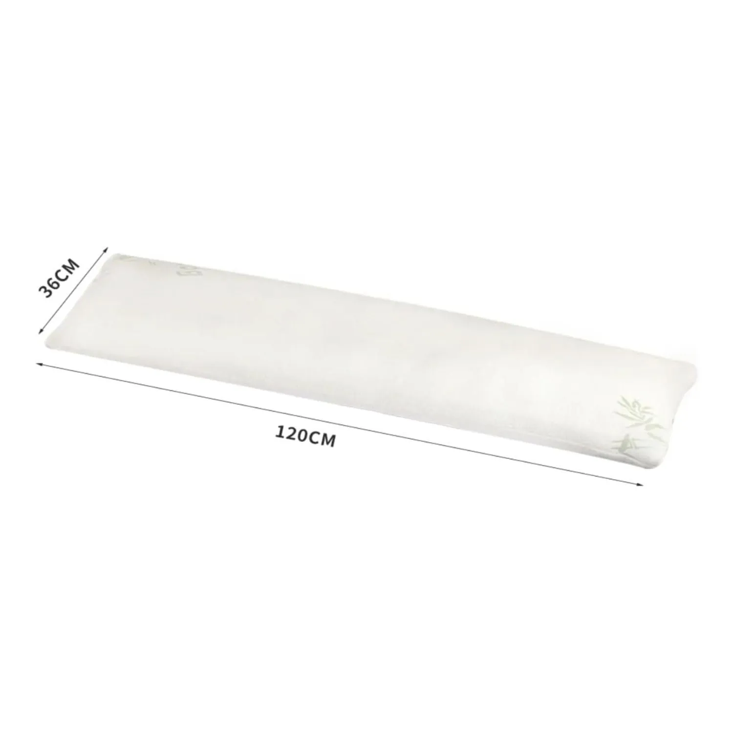 Gominimo Memory Foam Full-Length Body Hug Pillow SleepCushion Maternity Support
