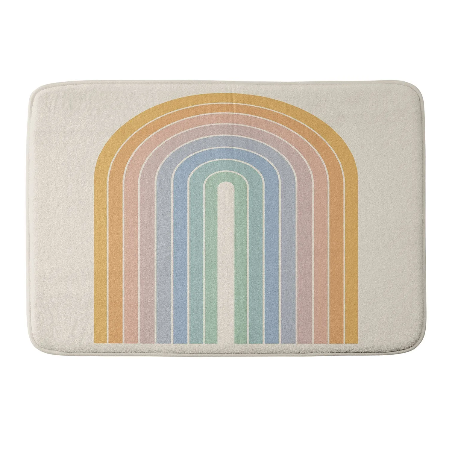 GRADIENT ARCH RAINBOW III MEMORY FOAM BATH MAT