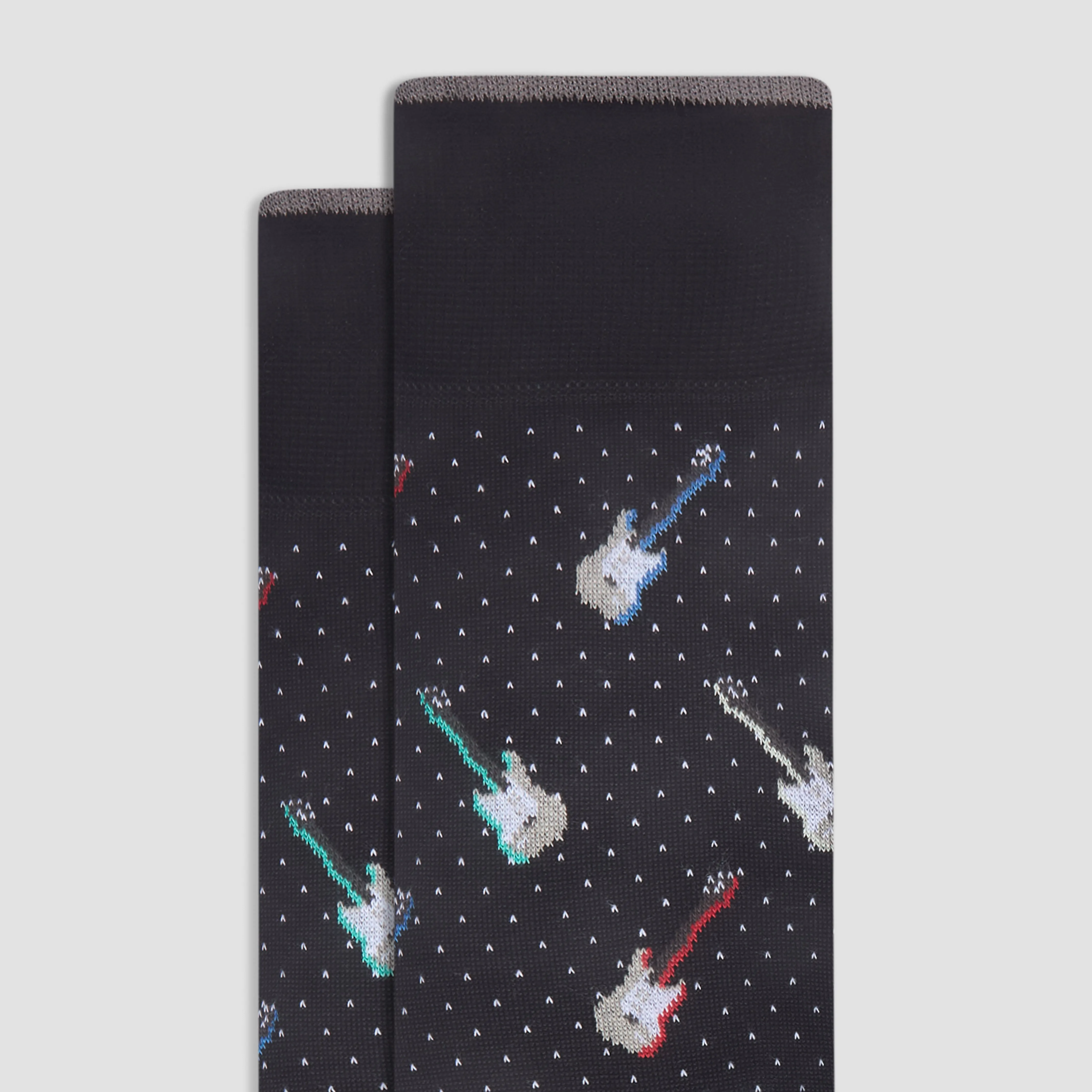 Guitar Mid-Calf Socks