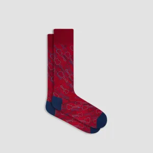 Guitar Mid-Calf Socks