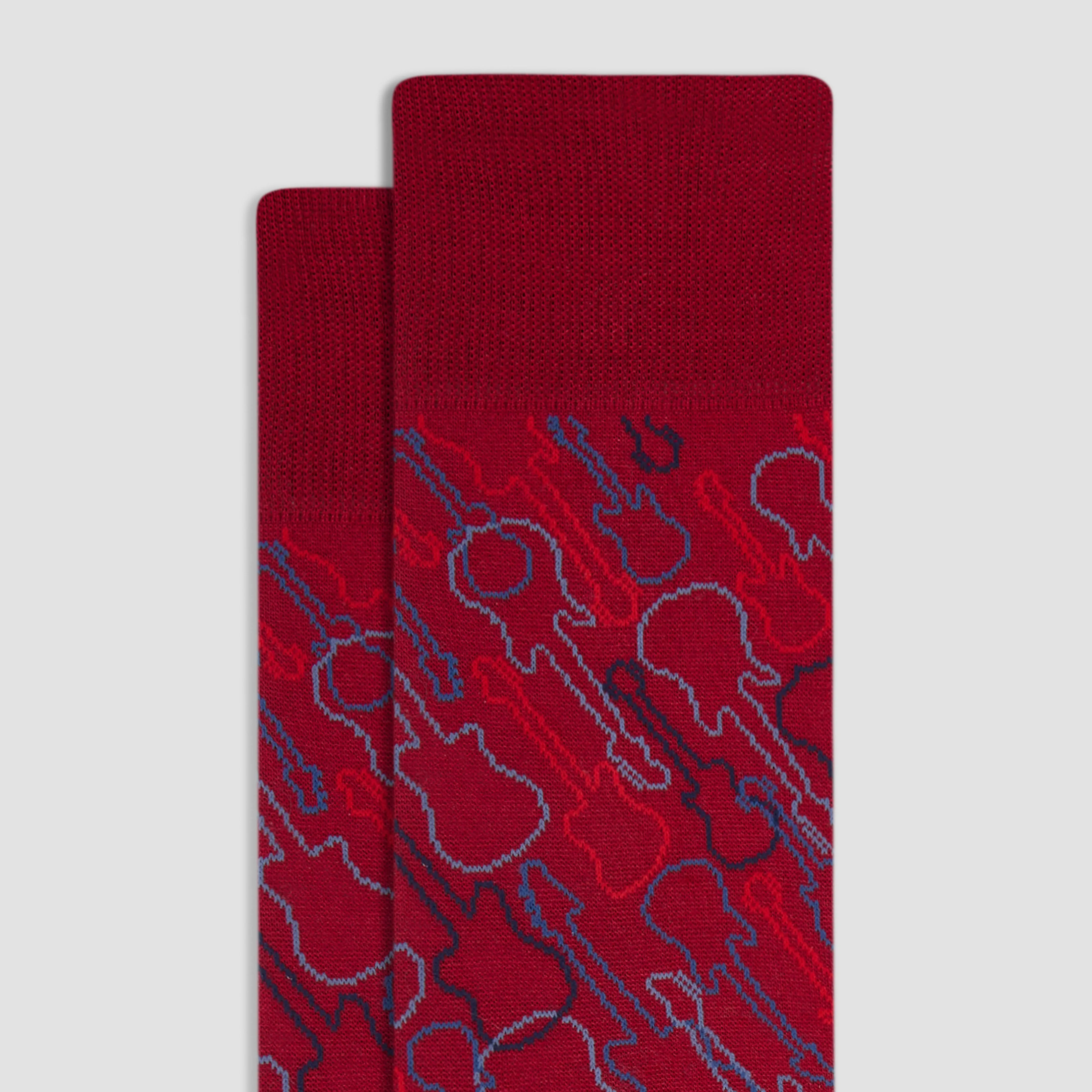 Guitar Mid-Calf Socks