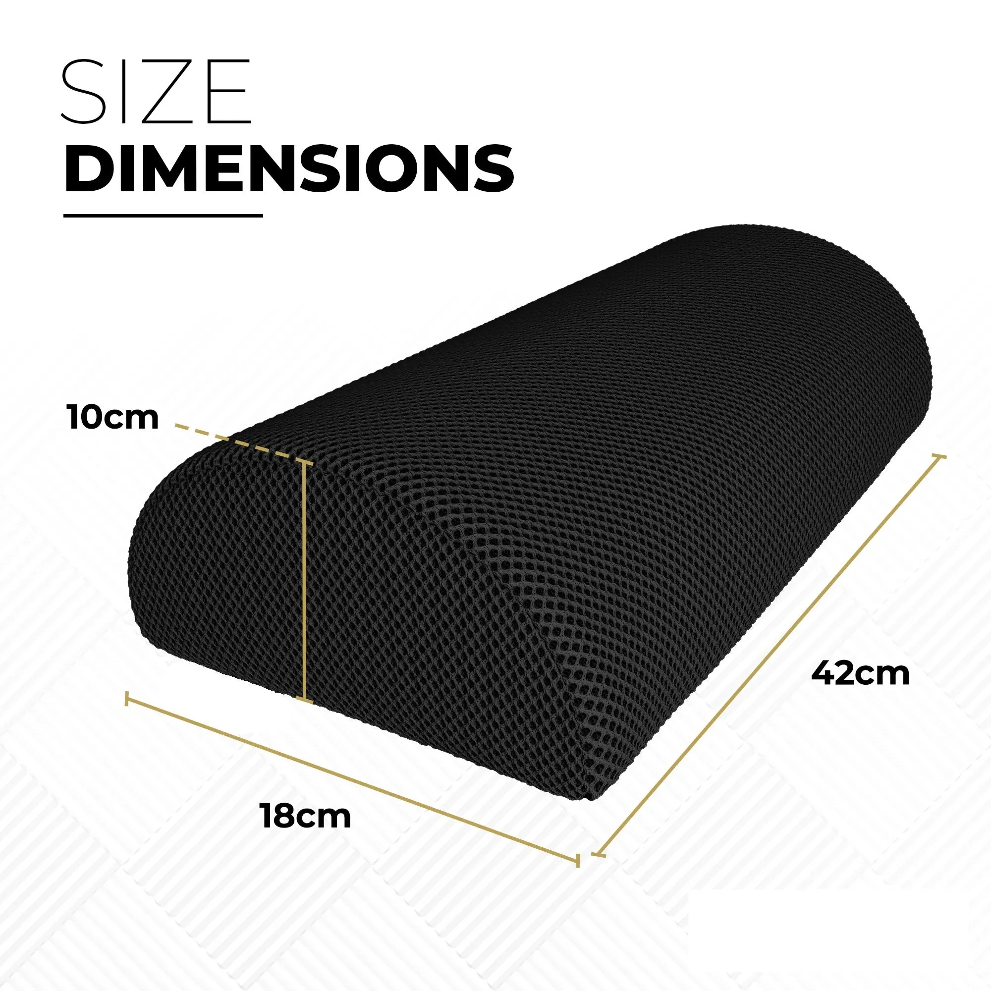 Half Moon Memory Foam Cushion