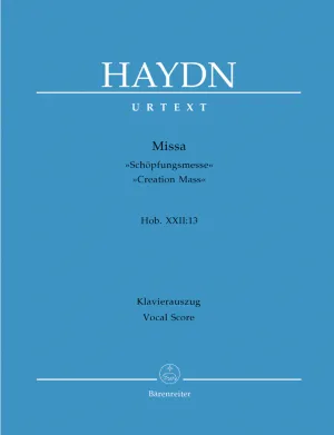 Haydn: Creation Mass - Vocal Score