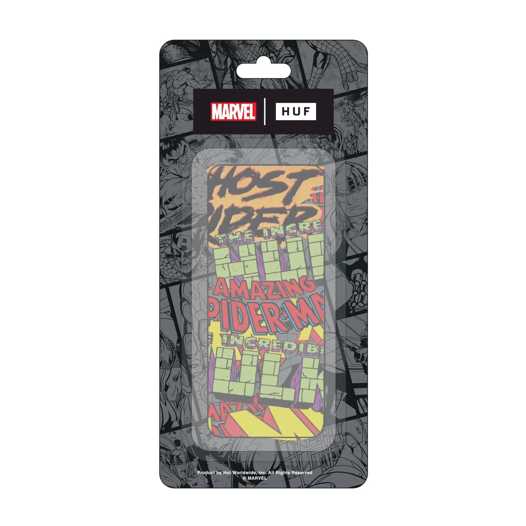 HUF Marvel Logos Socks - Multi