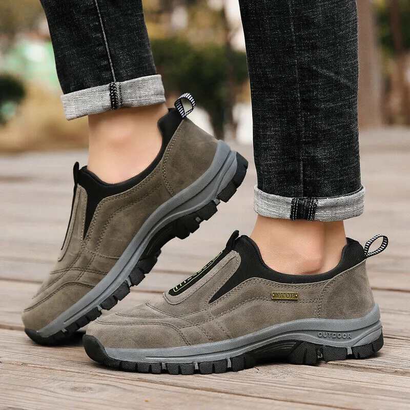 Hugo - Khaki Ortho-Trekking Schoenen