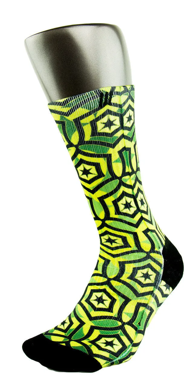 Jade Cascade CES Custom Socks