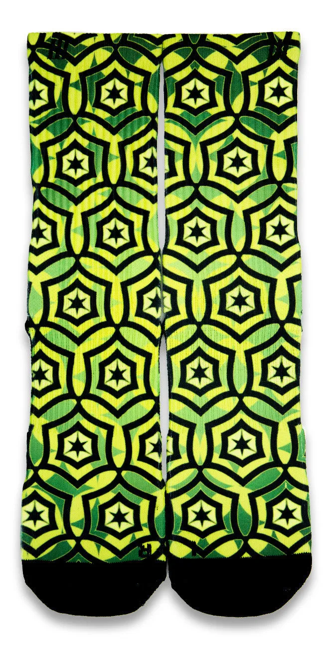 Jade Cascade CES Custom Socks