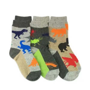 Jefferies Socks Land Animals Crew Socks 1 Pair - Assorted Style